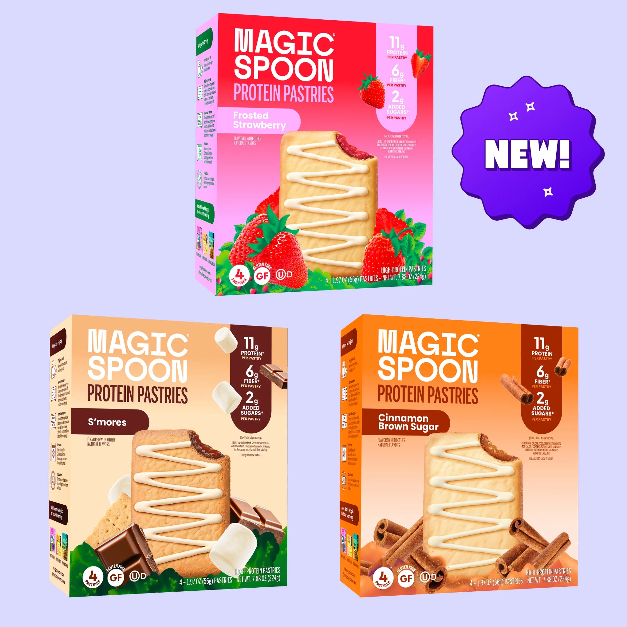 Pastries Variety 4 - 1 case (4 boxes)
