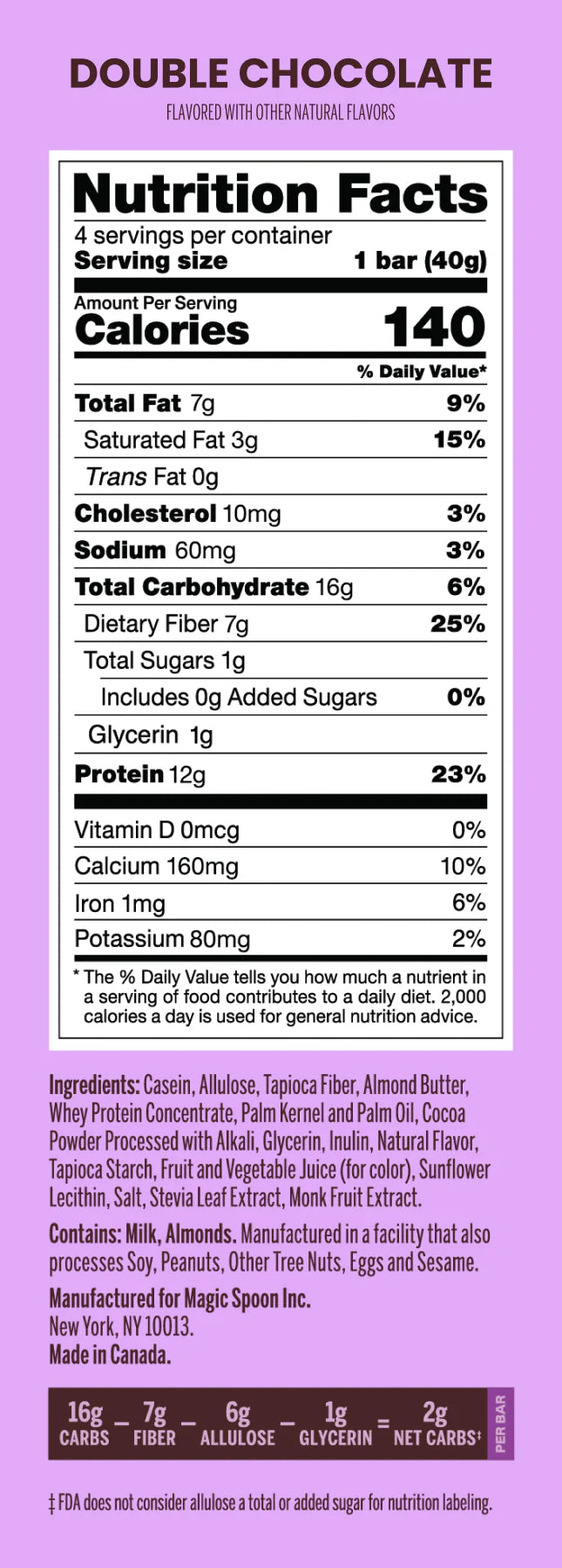 Double Chocolate - 16 Cereal Treats (4 Boxes)