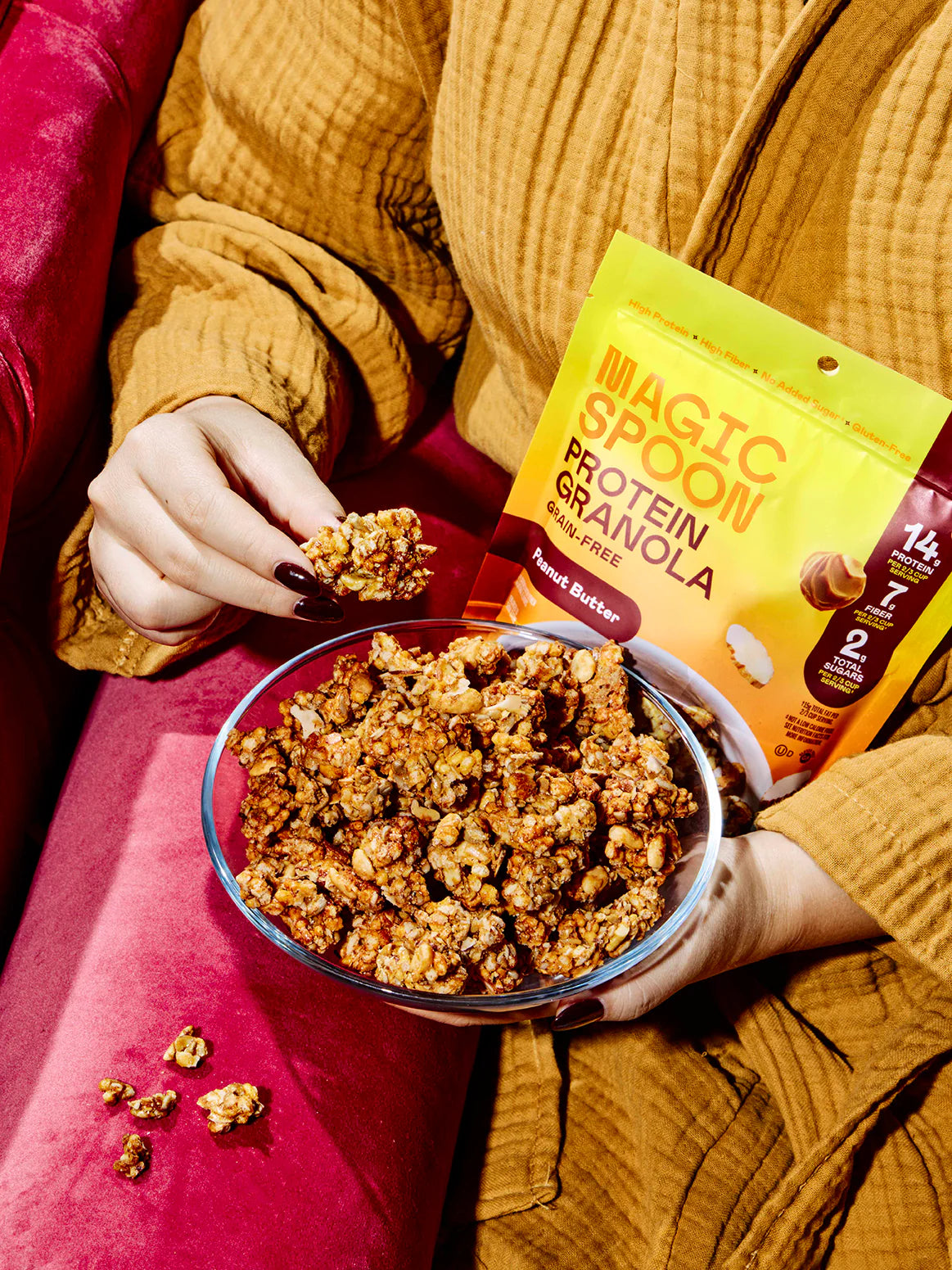 Peanut Butter - 4 Bags of Granola