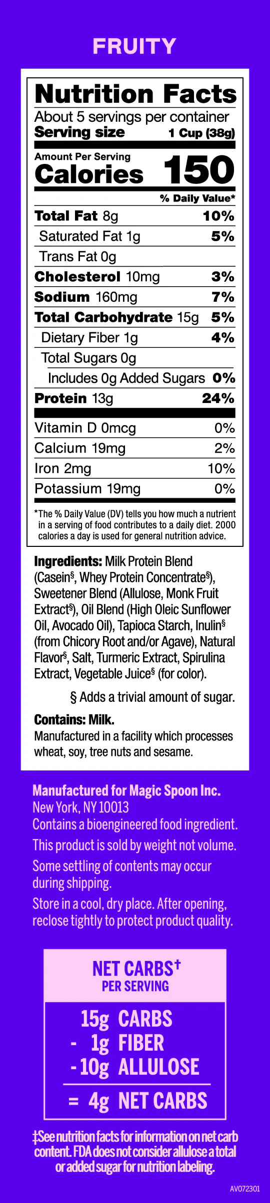 Fruity - 1 case (4 boxes)