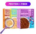 Variety 4 - Protein + Fiber Cereal 1 case (4 boxes)