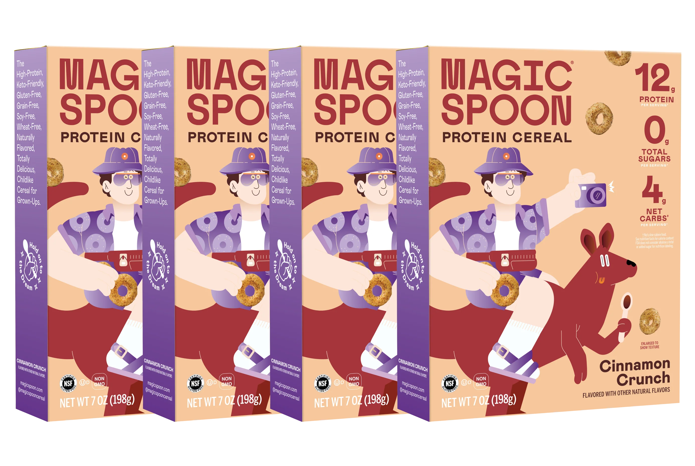 Cinnamon Crunch - 1 case (4 boxes)