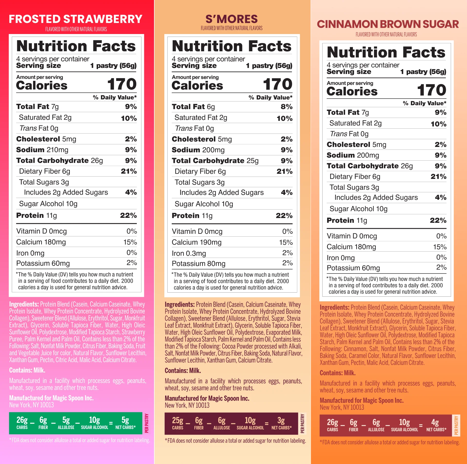 Pastries Variety 4 - 1 case (4 boxes)
