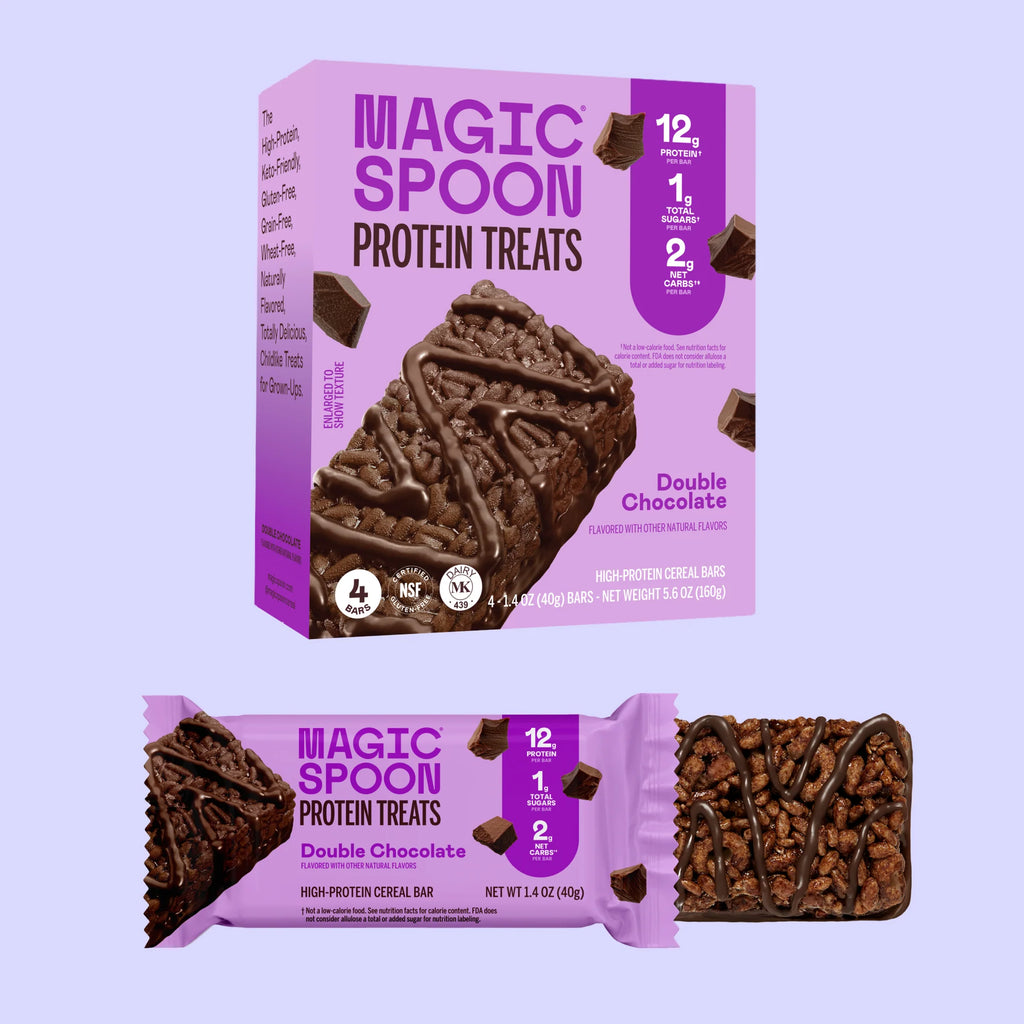 Double Chocolate - 16 Cereal Treats (4 Boxes)